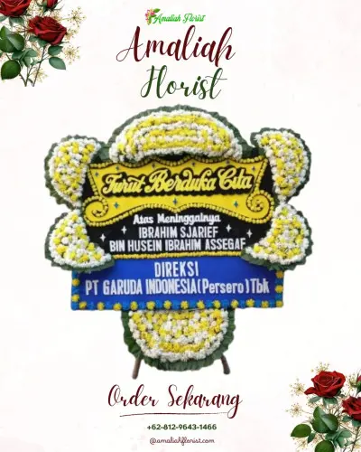 Papan Bunga Duka di Sumberrahayu